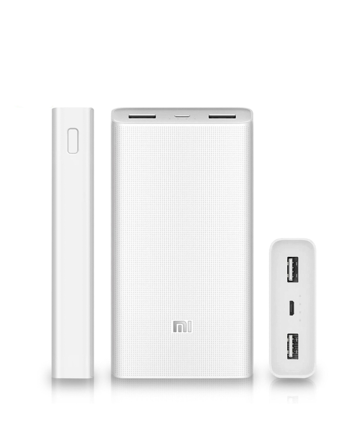 Մարտկոց Արտաքին  «Xiaomi» 3 USB-C / Micro-USB (20000 mAh, սպիտակ)
