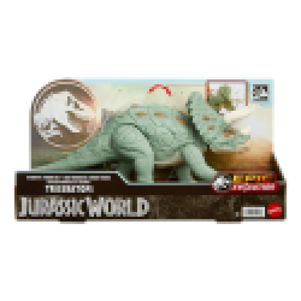 Dinosaur figure Triceratops Jurassic World Mattel