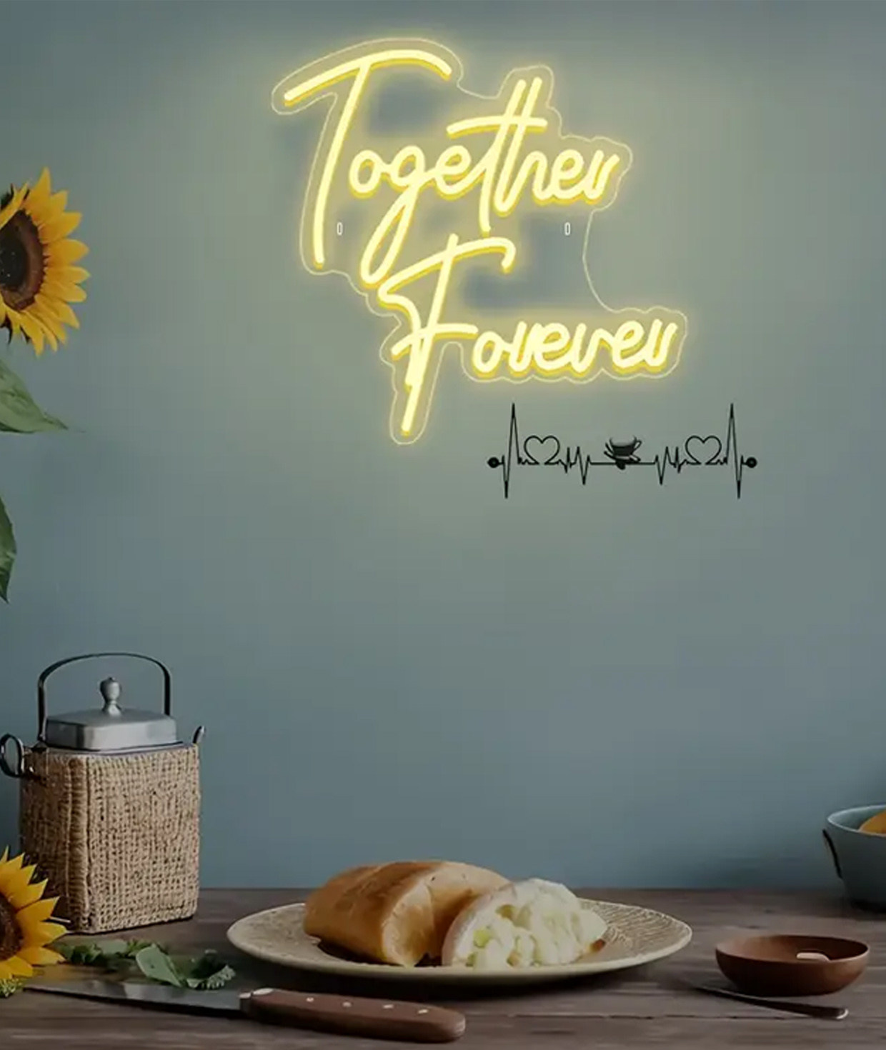 Neon light «Gift Store» Forever Together №137