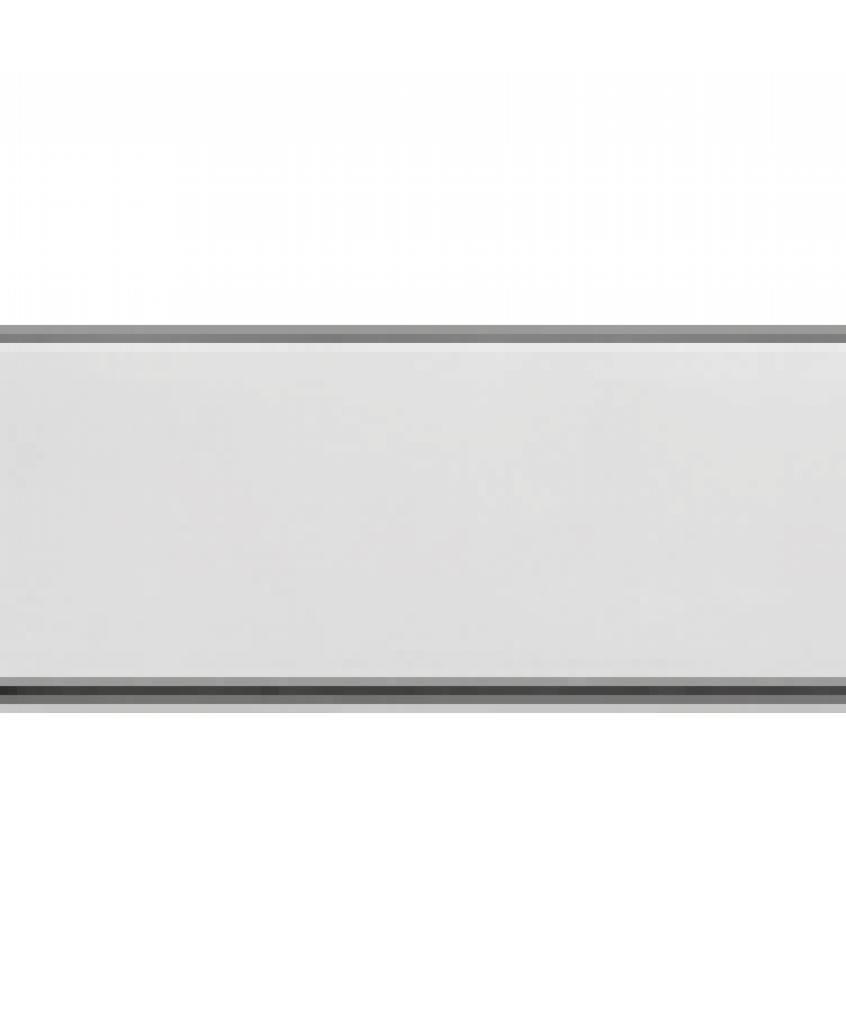VALSIR VS0701991 GRID LINEAR KIT MATT CHROME 300X55MM