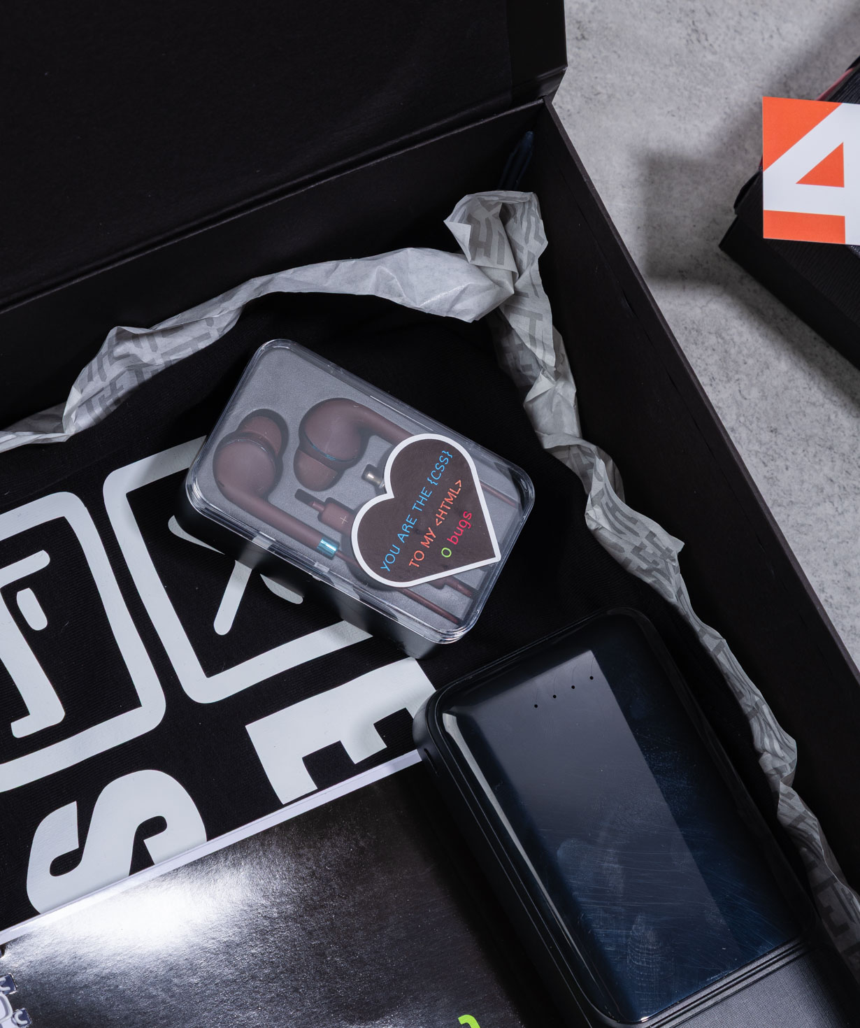 Gift box «THE BOX» for the programmer №662