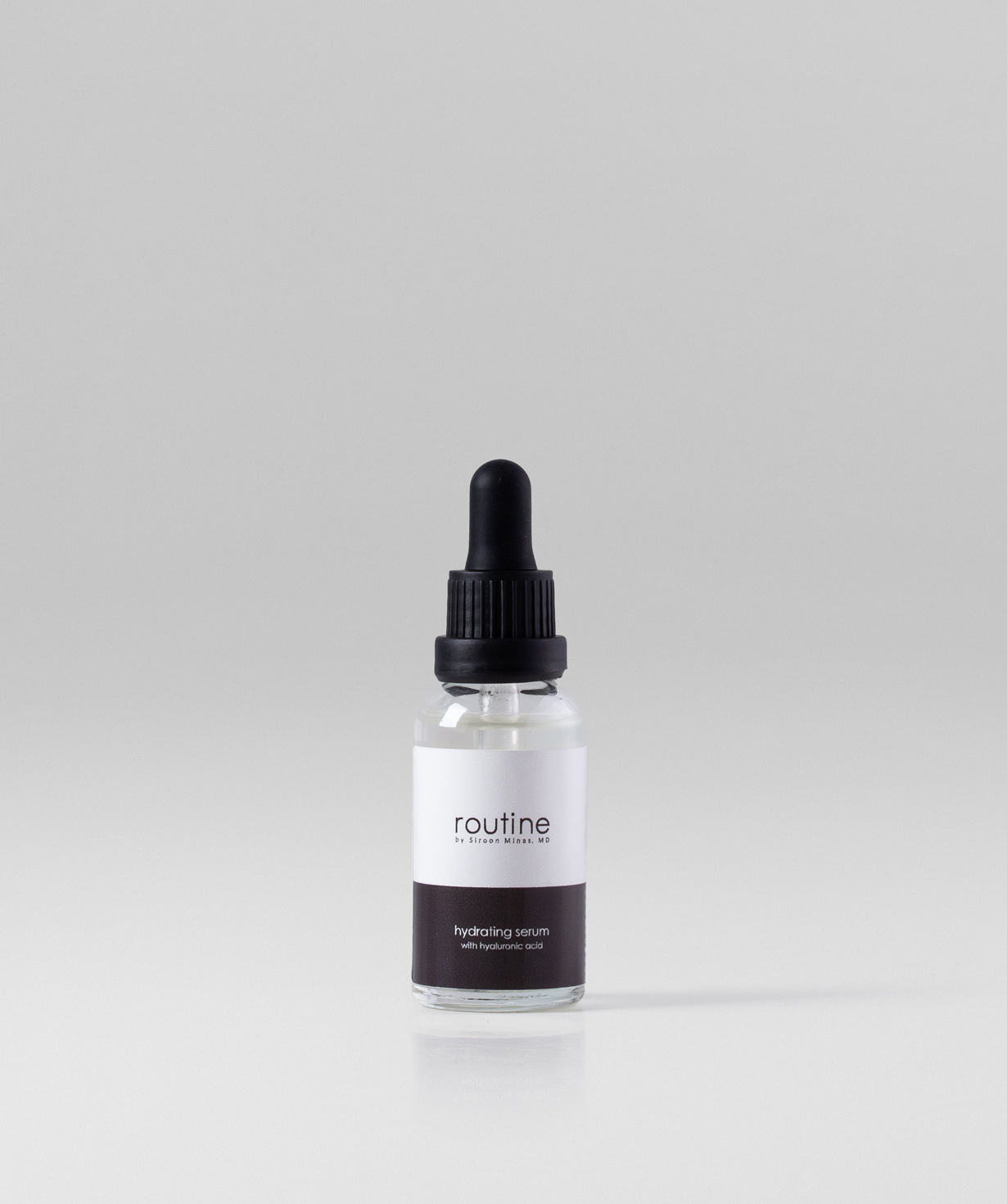 Moisturizing serum «Routine» with hyaluronic acid, 30 ml