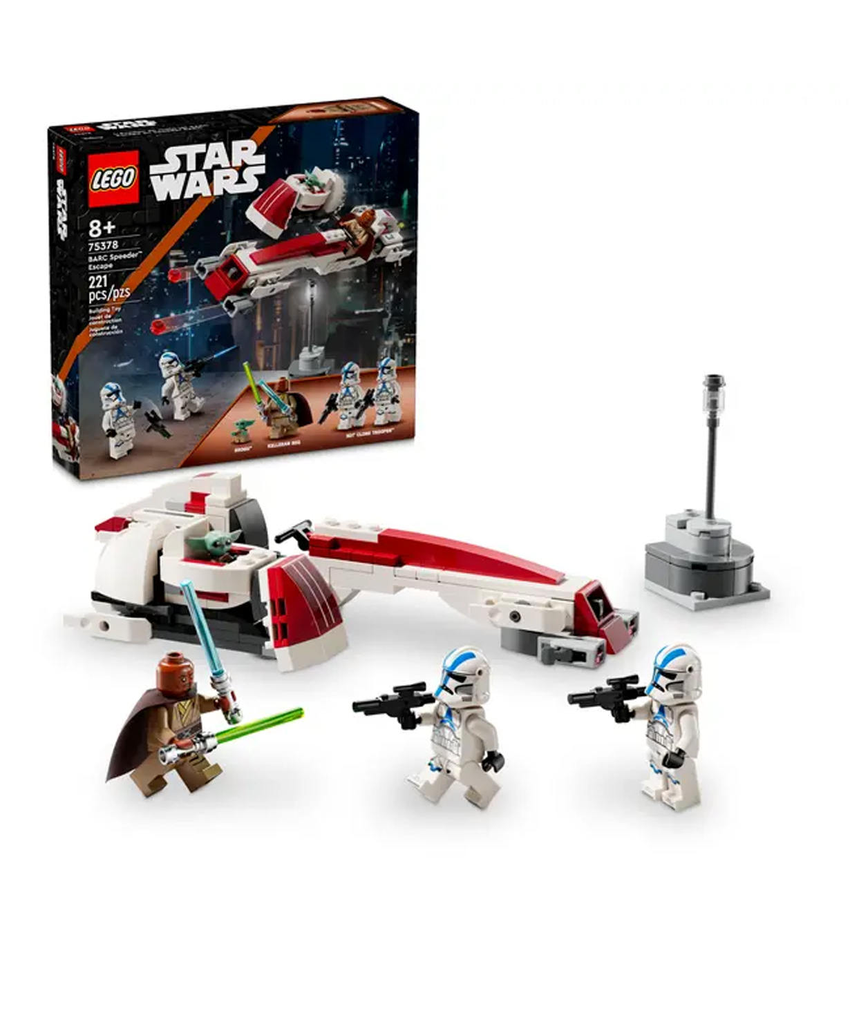 Կառուցողական խաղ LEGO Barc speeder «Փախուստ» Star Wars 75378