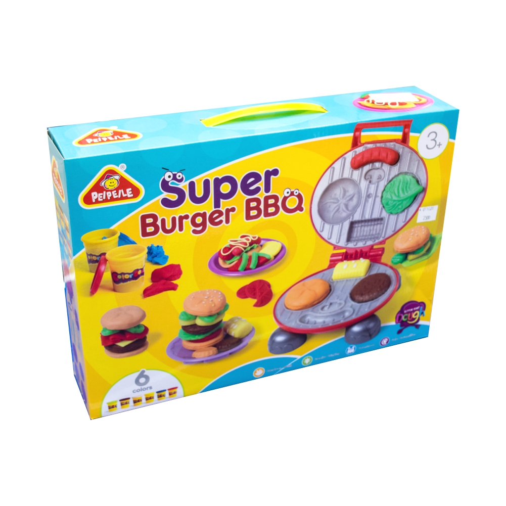 Պլաստիլին «Super Burger BBQ»