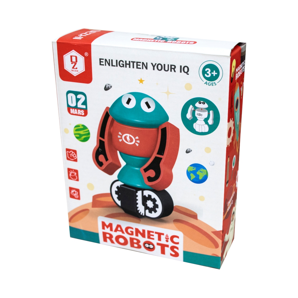 Constructor robots, magnetic