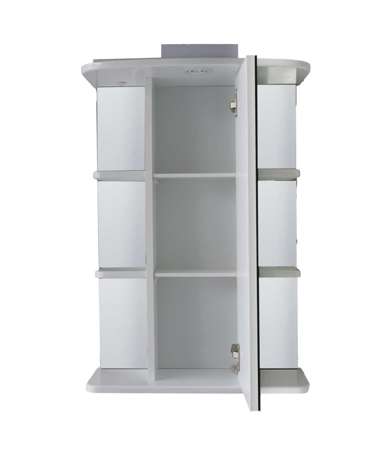 Perla PVC հայելի Alessandro, Փայլուն սպիտակ, 51.8x73.7x25.2սմ