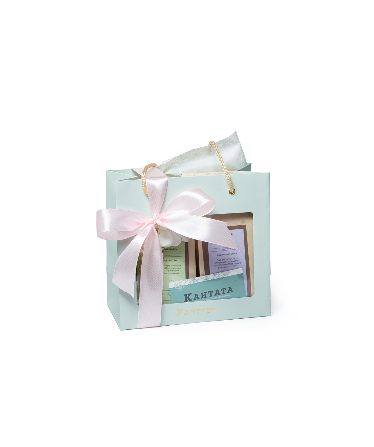 Gift box «Cantata» with coffee and tea №12