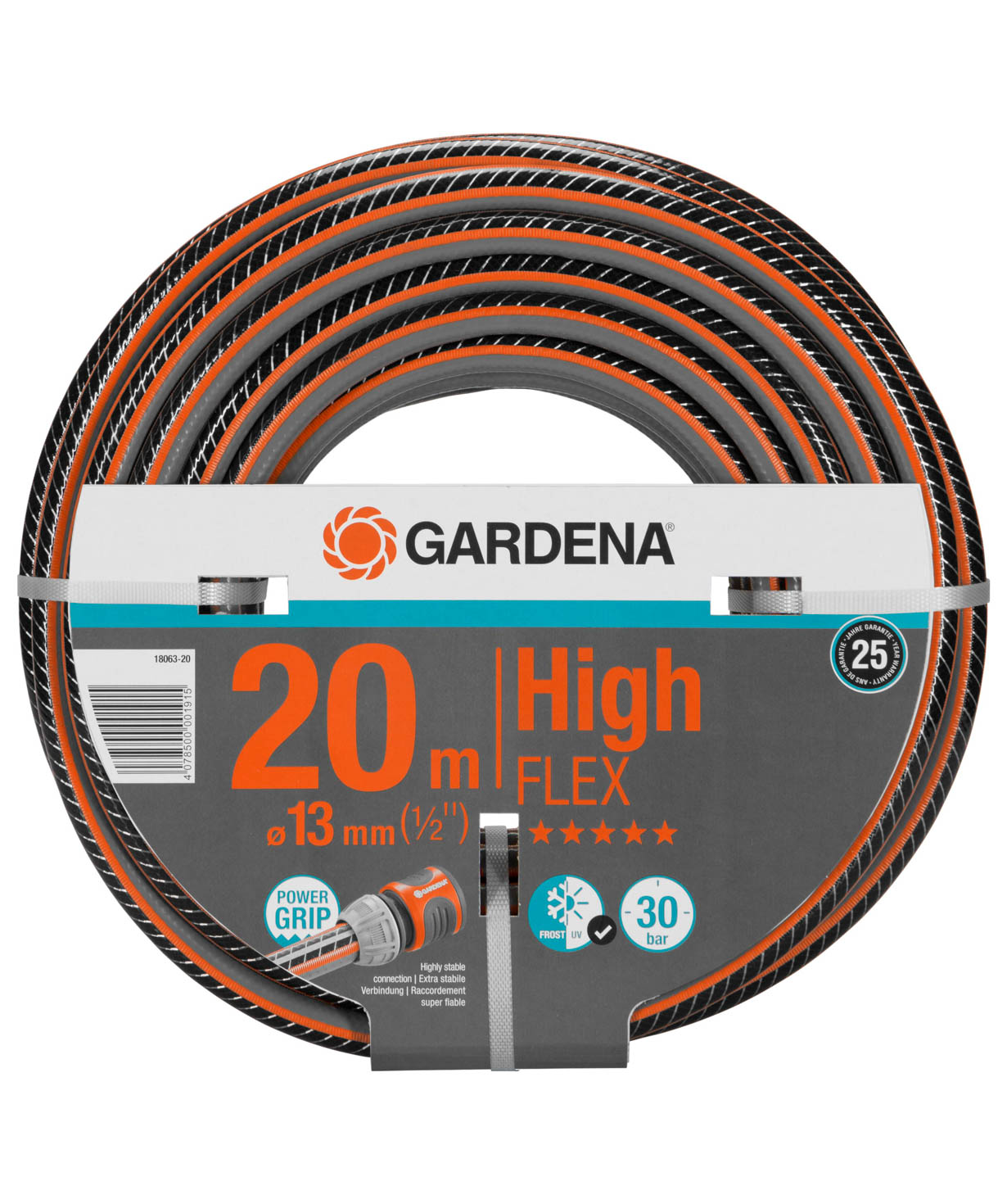 Ճկախողովակ «Gardena» Comfort HighFlex, 20 մ