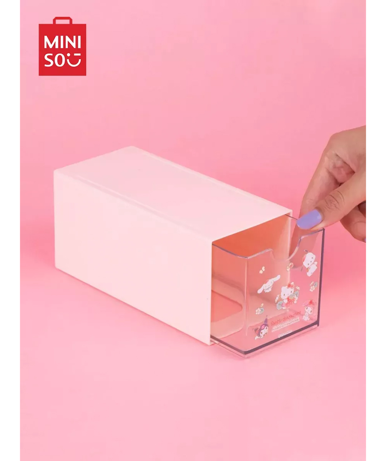 Organizer «Miniso» table, Sanrio, pink