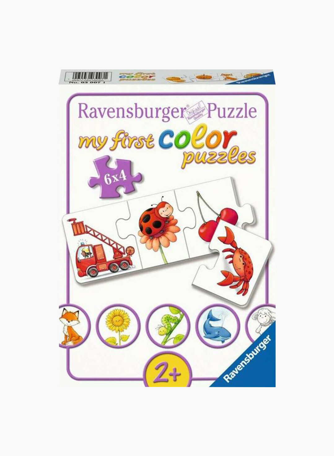 Ravensburger Puzzle All of my Colors 6x4p