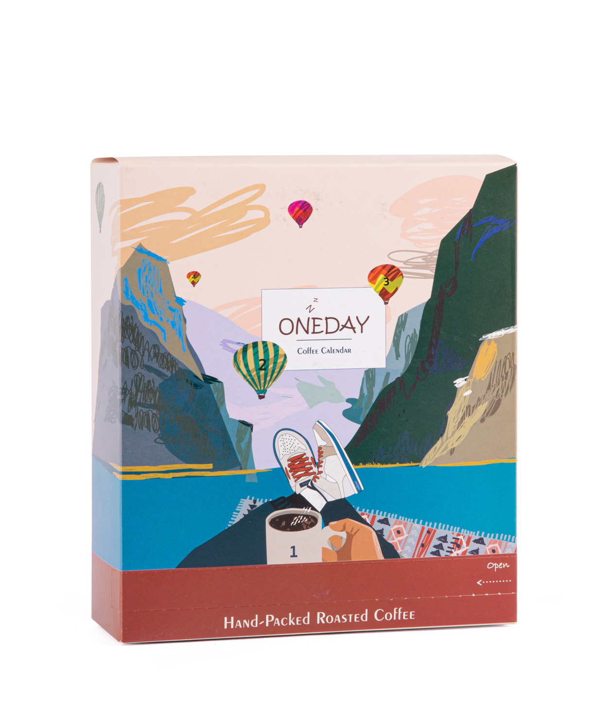 Coffee Calendar `OneDay` double dose