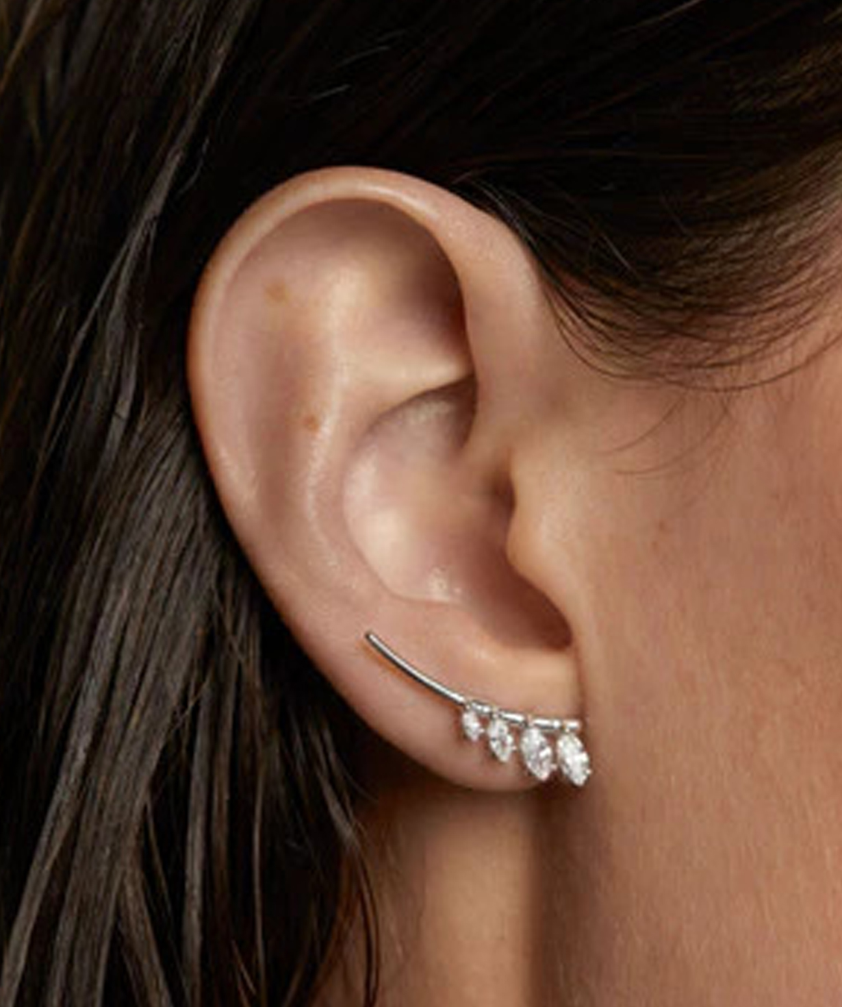 Silver earrings «PDPAOLA» AR02-879-U