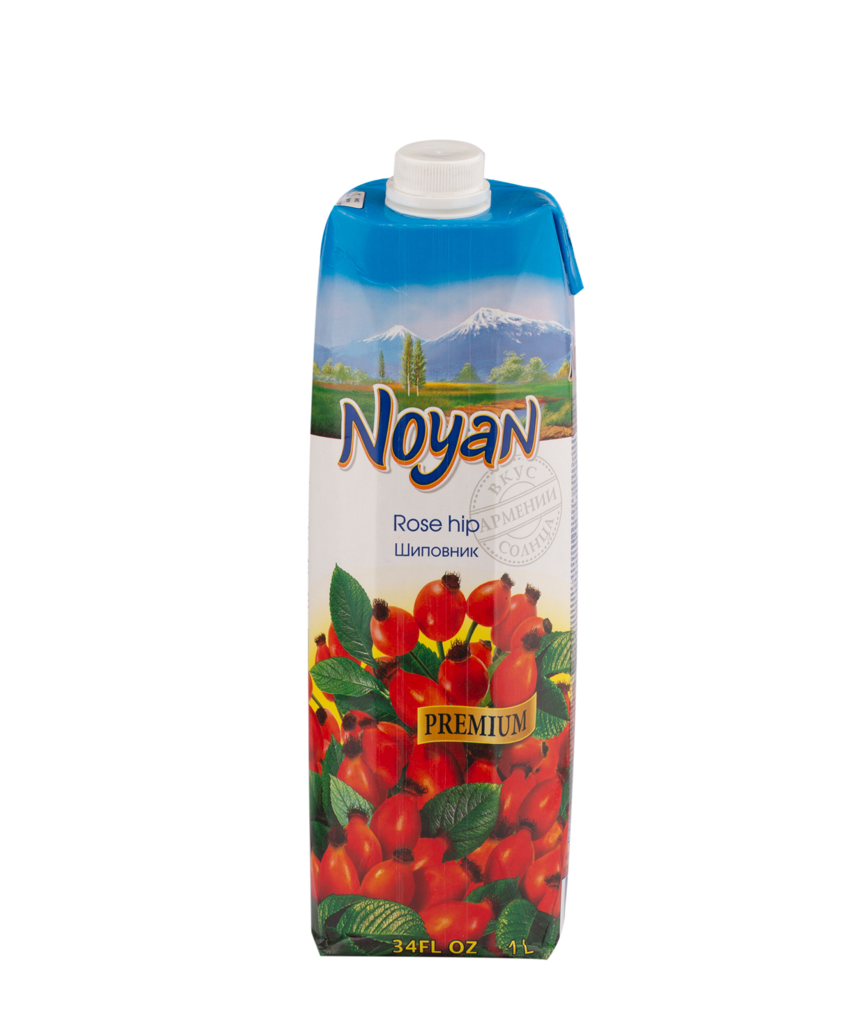 Натуральный сок `Ноян` Шиповник 1л