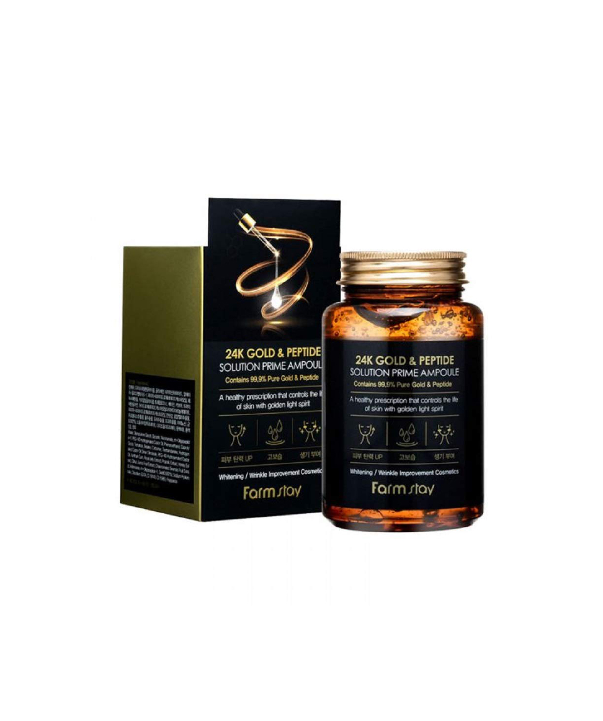 Serum «Farm Stay» 24K Gold & Peptide, 250 մլ