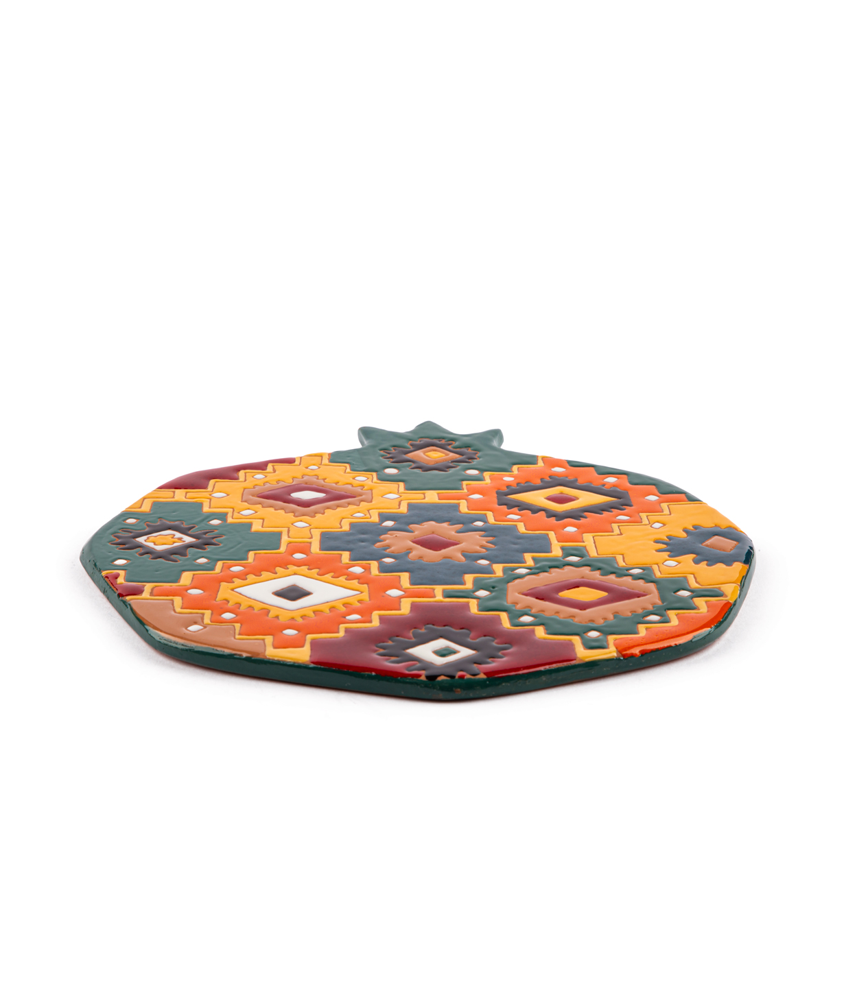 Serving plate `ManeTiles` decorative, ceramic №12
