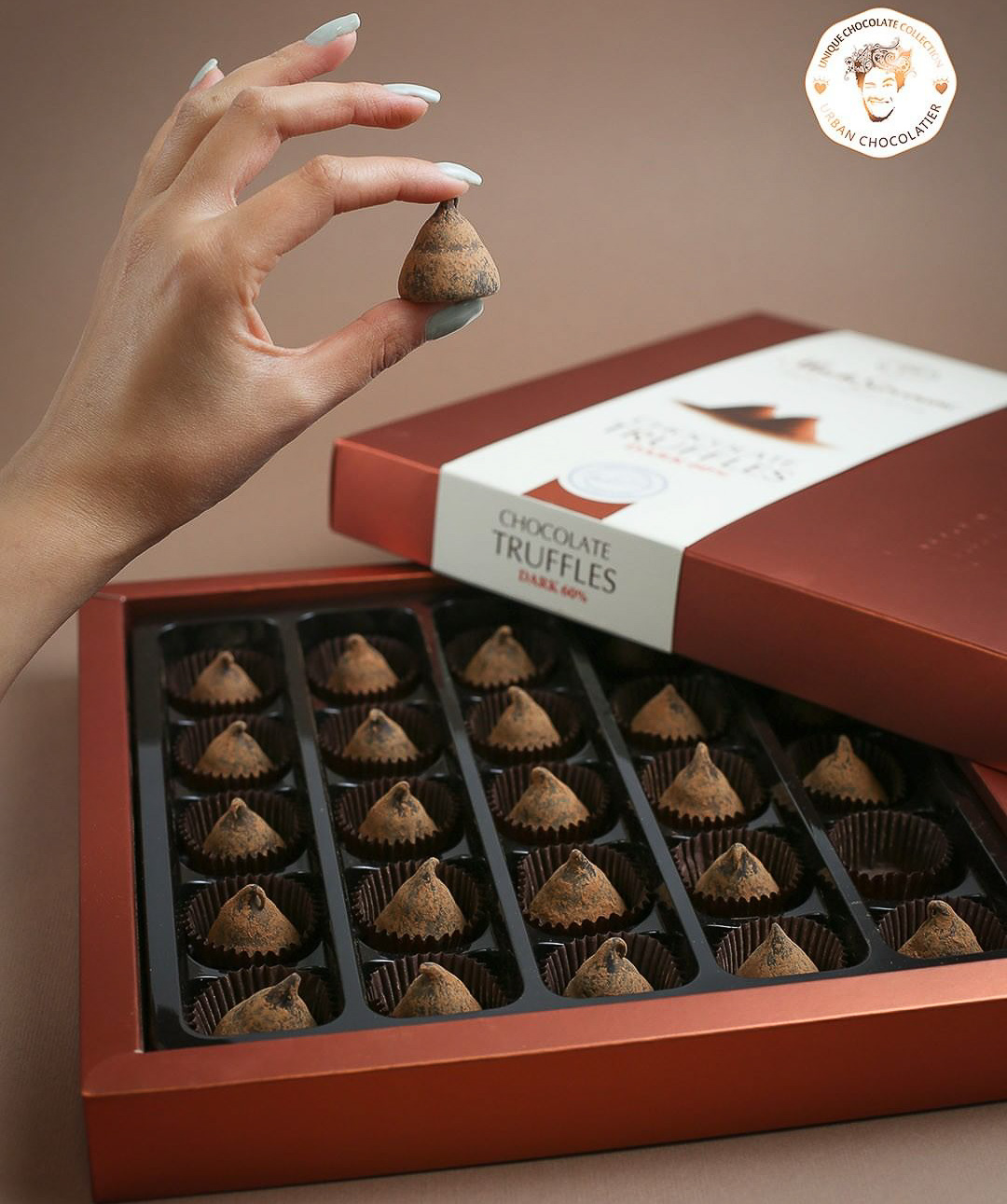 Chocolate truffle ''Mark Sevouni'' Dark 60%