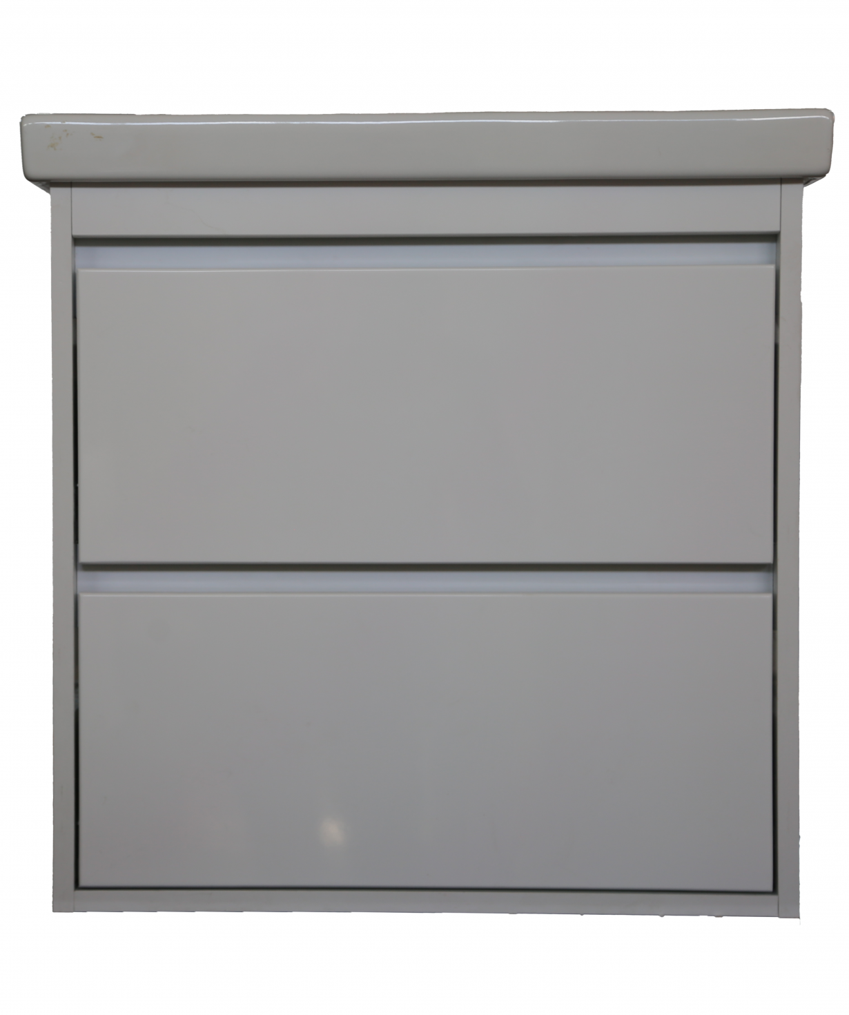 Perla լոգասենյակի PVC կահույք City, 570×580×390մմ, սպիտակ փայլուն, առանց լվացարան