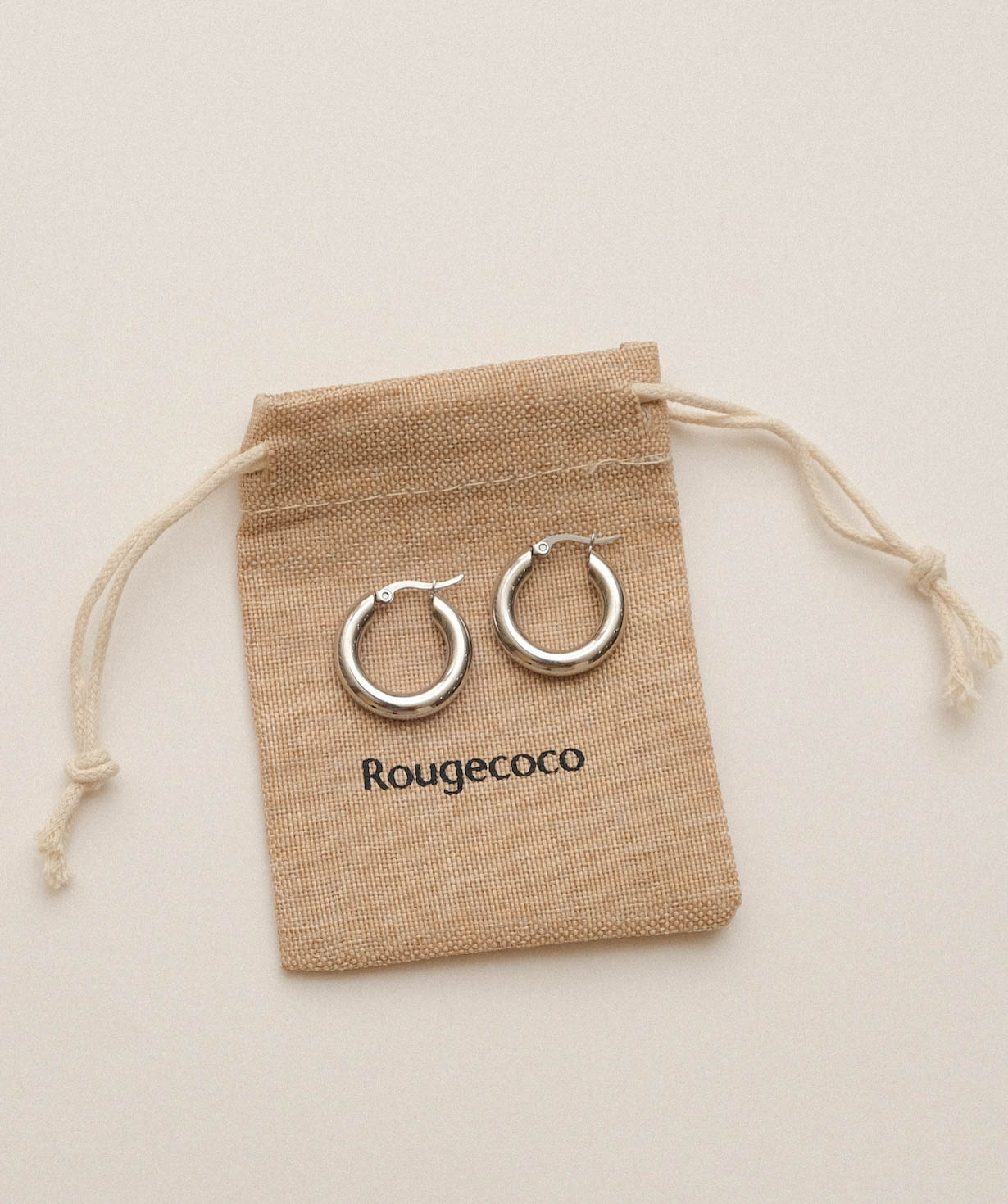 Earrings `Rougecoco` Amber