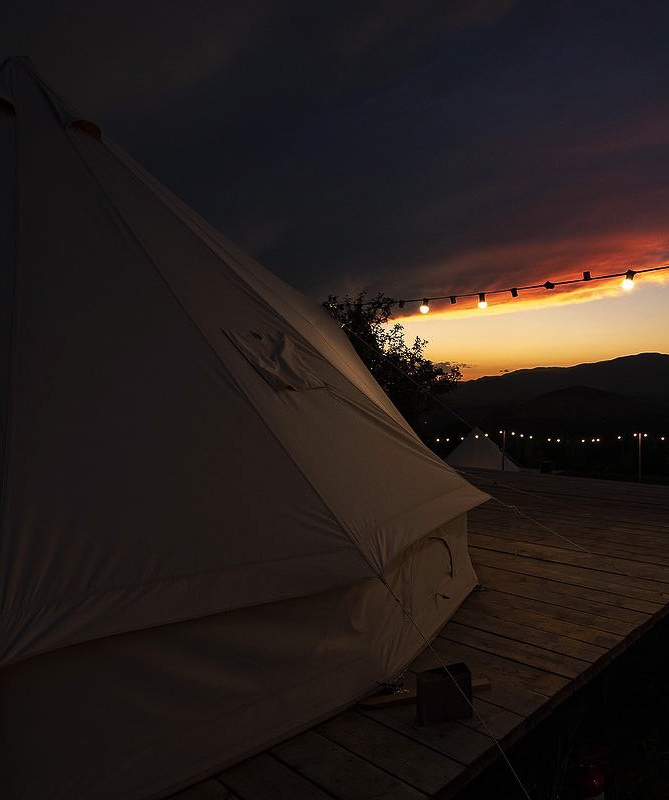 Tent ''Wow Glamping'' for 4 people