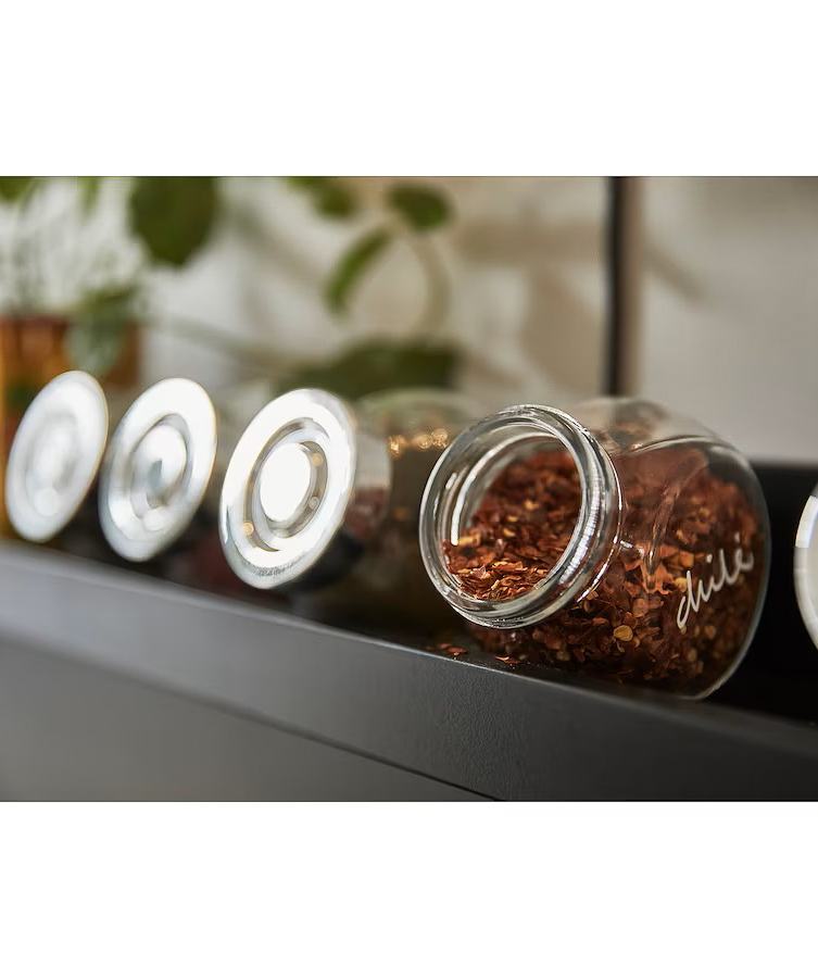 Spice jars «Ikea» Rajtan, 4 pcs