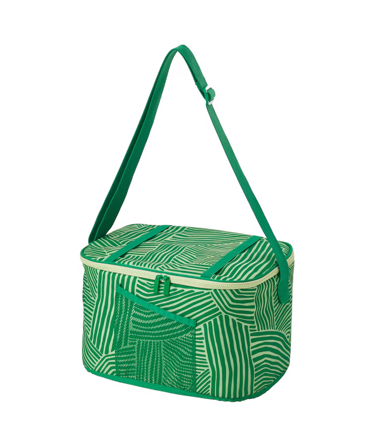 Cooler bag «Ikea» Nabbfisk, green, 36 x 26 x 22 cm