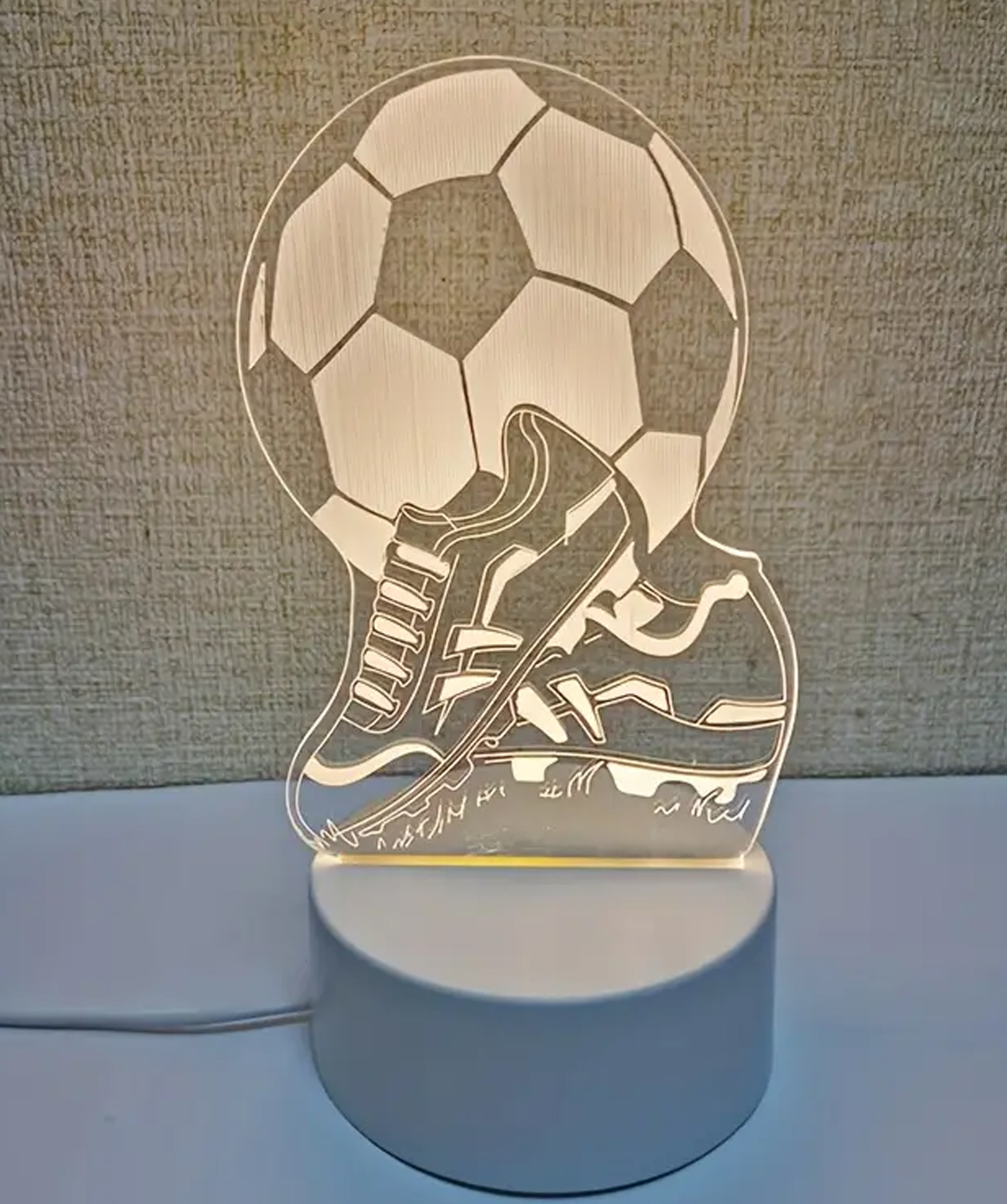 LED Lamp «Gift Store» Soccer Player №4