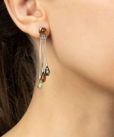 Silver earrings ''SE676''