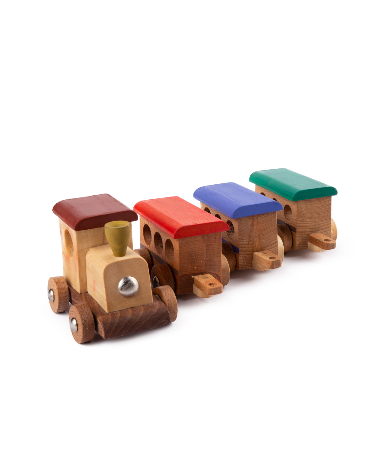 Toy `I'm wooden toys` wooden train