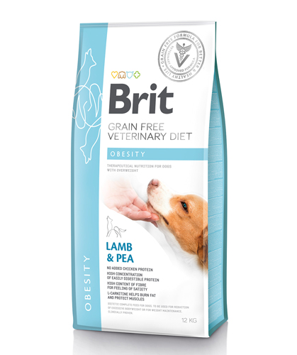 Корм для собак «Brit Veterinary Diet» от ожирения, 12 кг