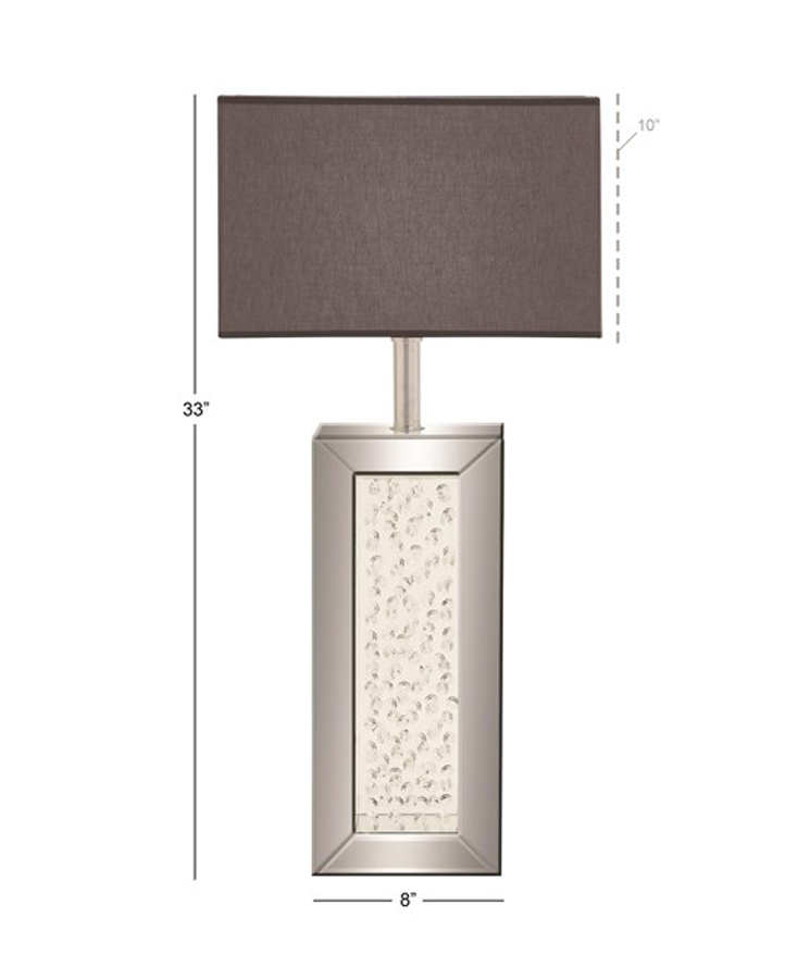 Lamp «Ashley Home» gray
