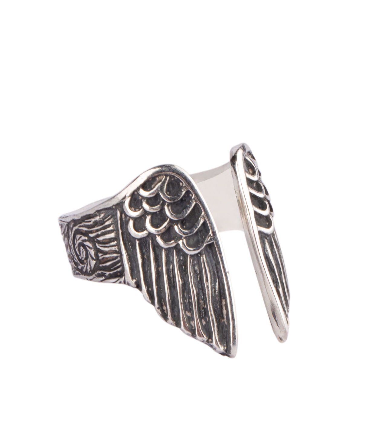 Кольцо`DF Project` серебряное, ангел