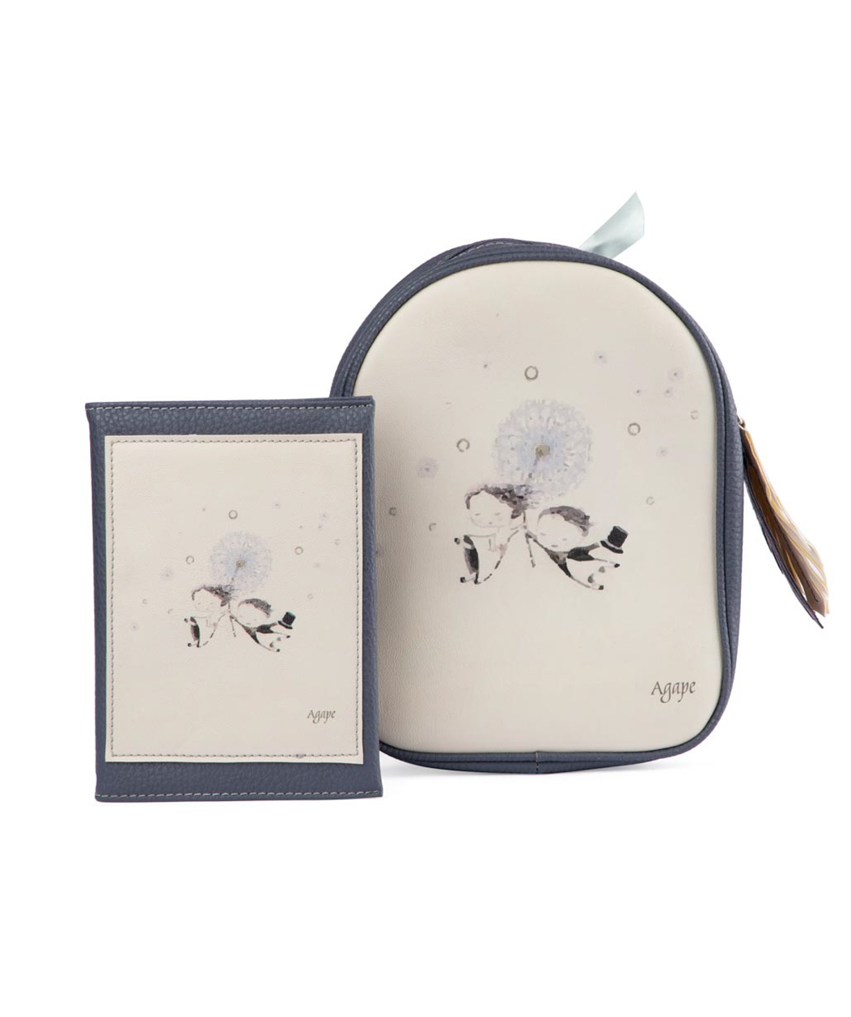 Bag `Agape bags` with a notebook
