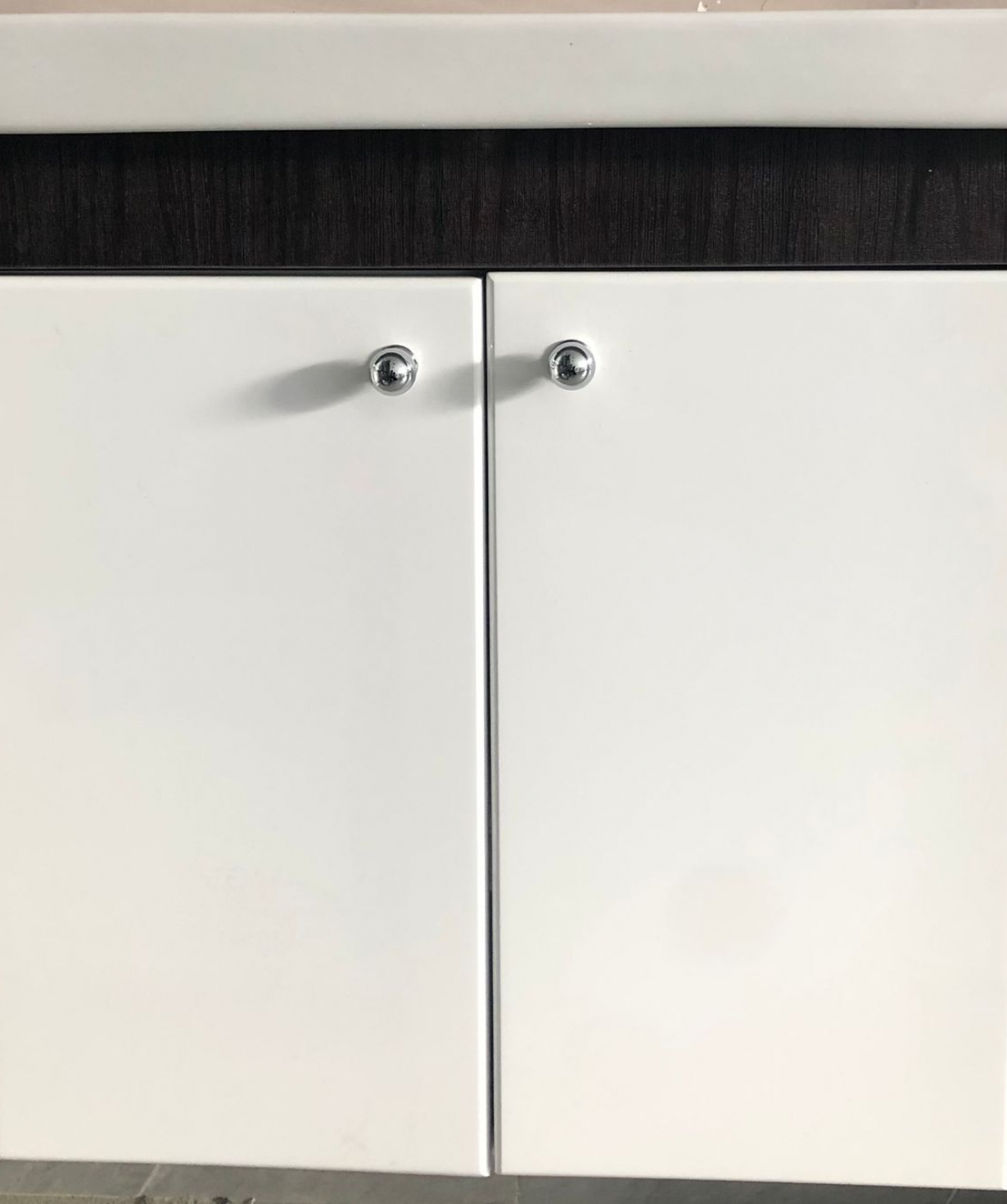 Perla լոգասենյակի PVC կահույք Parite-Alvand 60, 545×310×500մմ, վենգե, առանց լվացարան