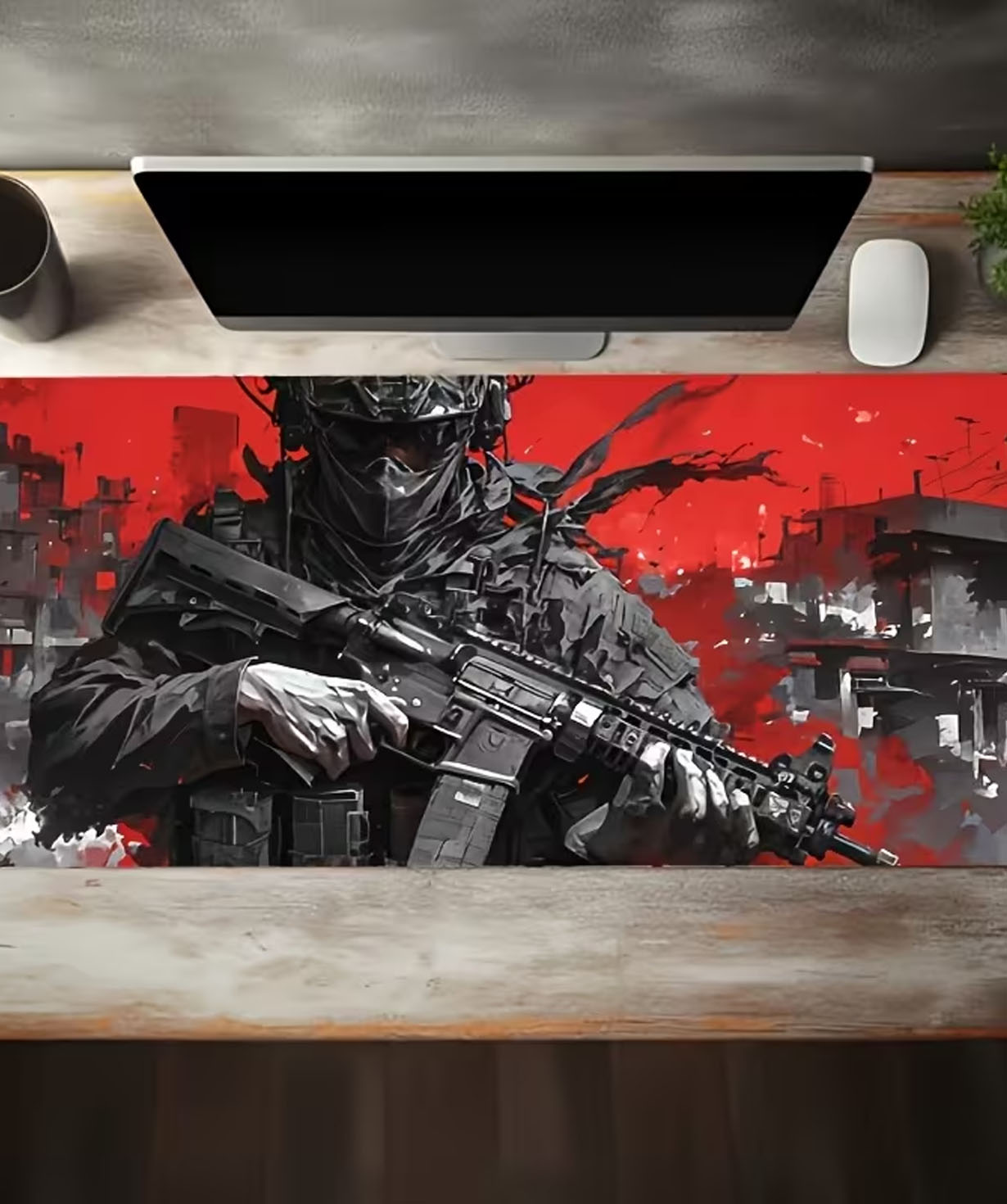 Mouse pad «Micro-Tech» №321 30x80cm