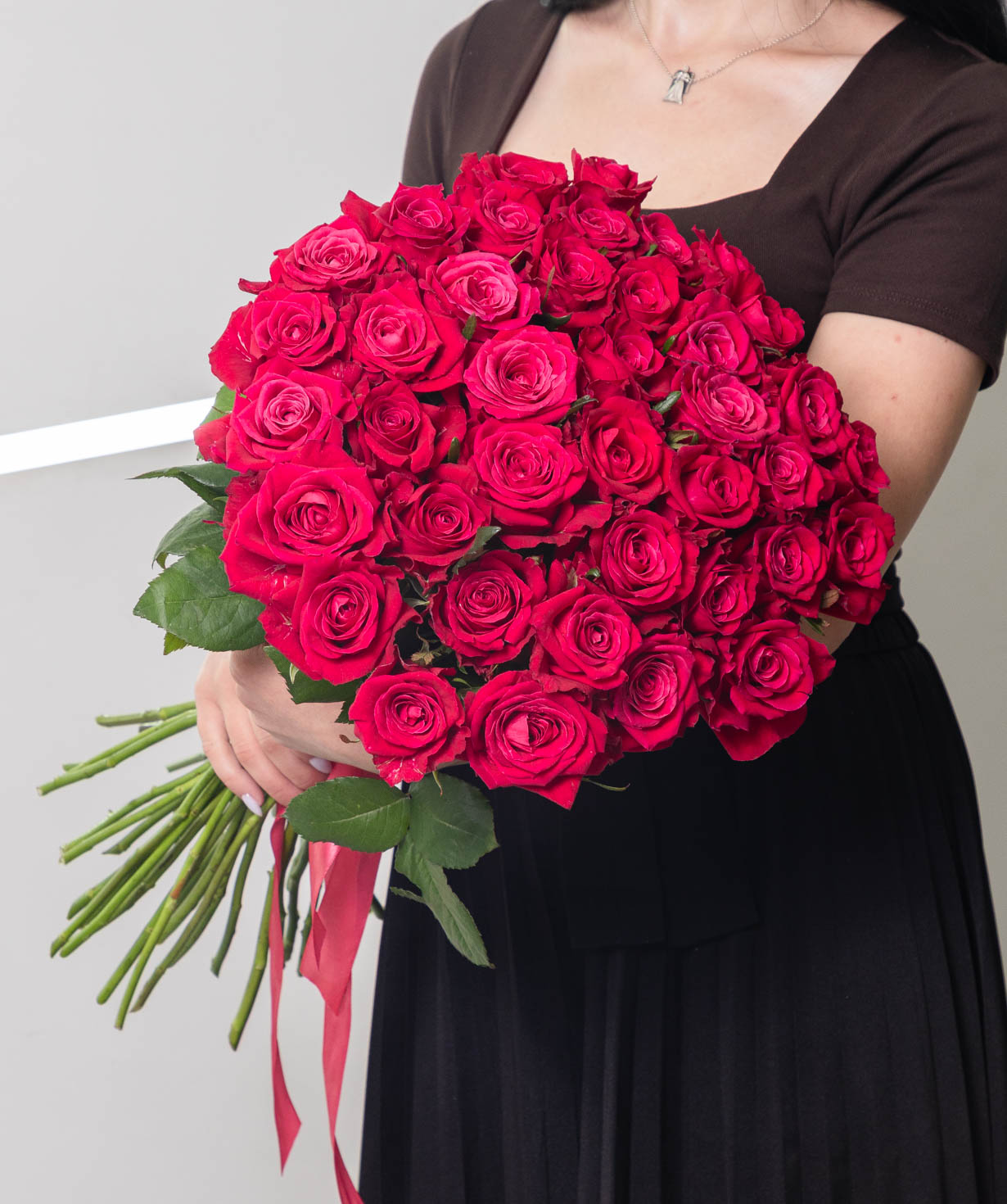 Bouquet “Bright Pink Roses”