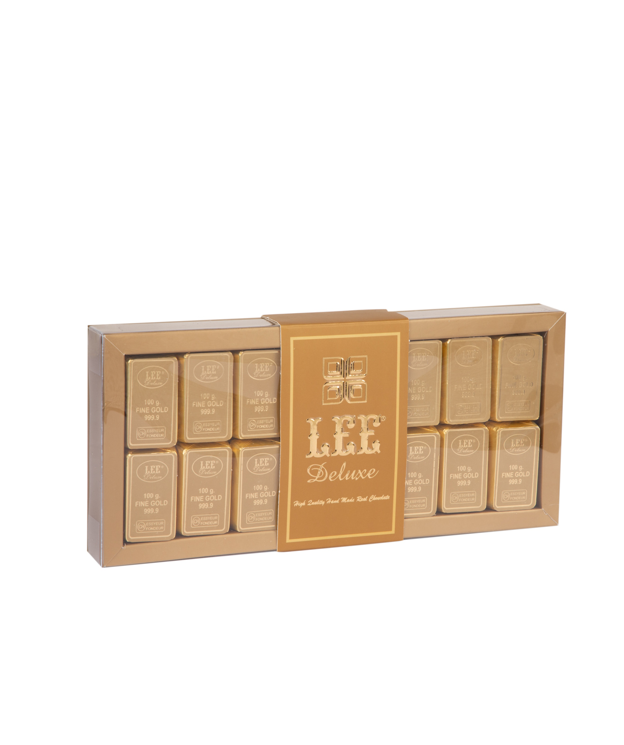 Collection `Lee Ounce Gold` of  chocolate candies 295 gr