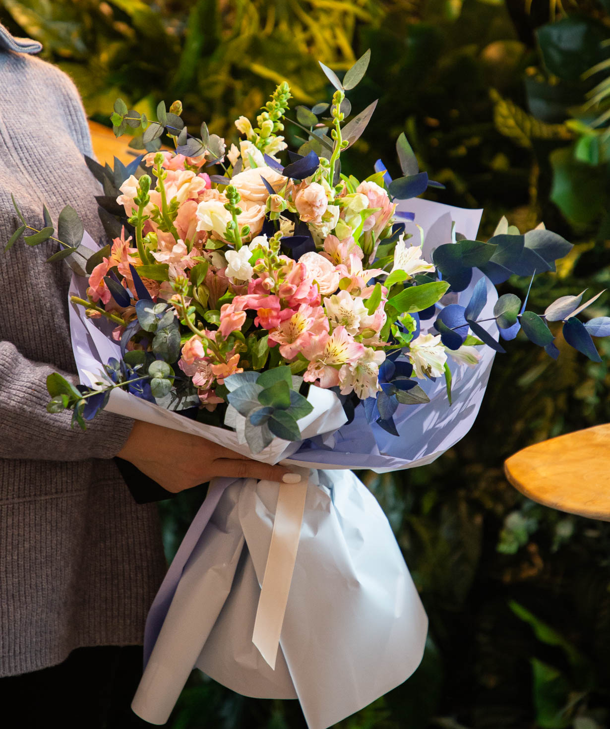 Bouquet ''Lario'' with alstroemerias