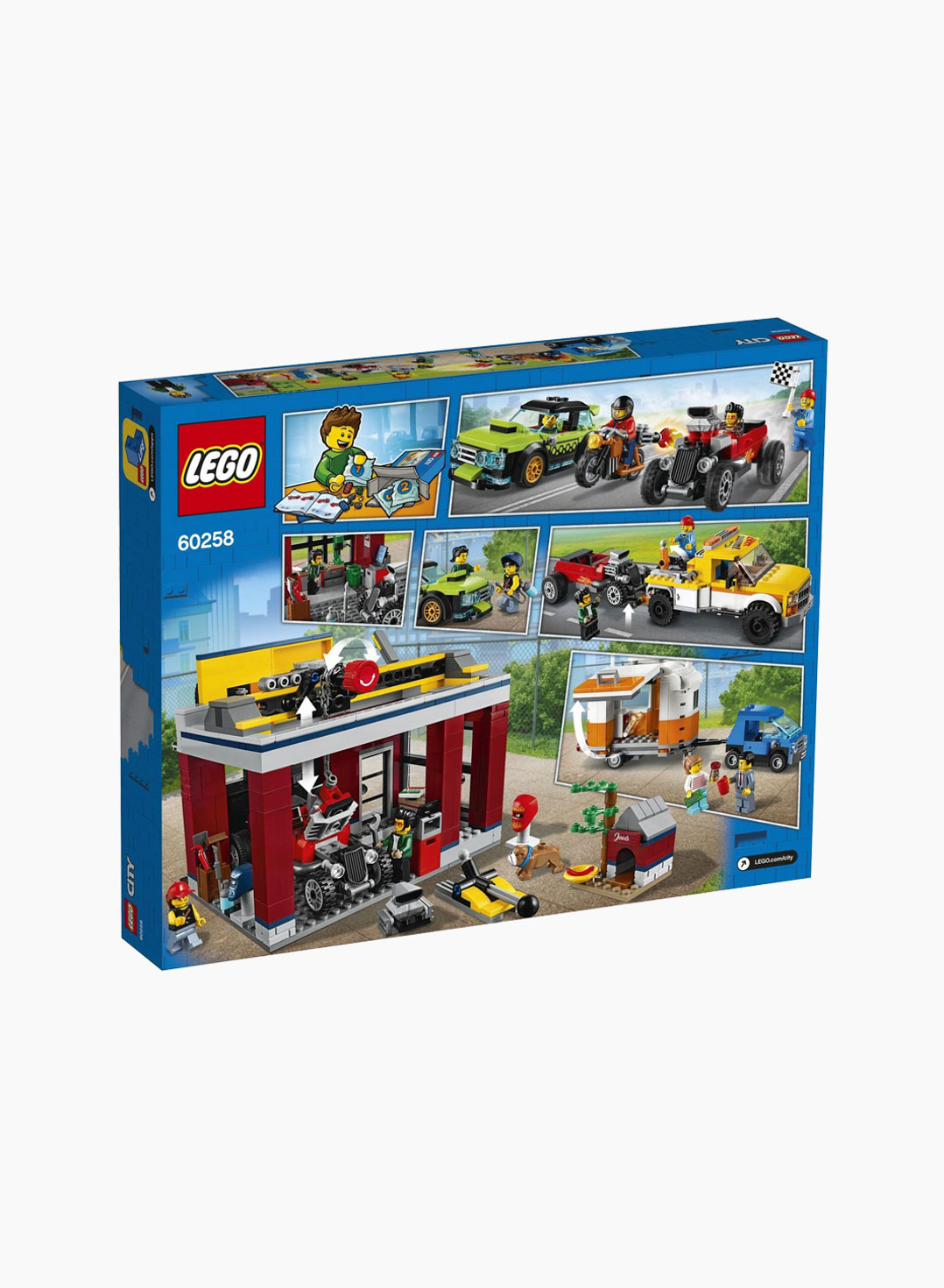 Lego City Կառուցողական Խաղ «Ավտոմեքենաների թյունինգ-կենտրոն»