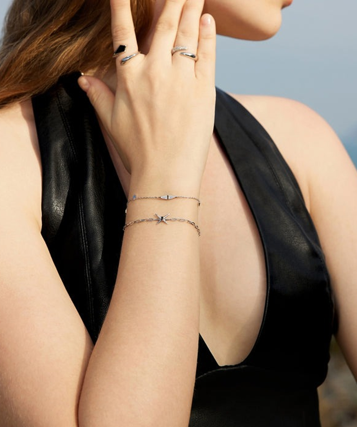 Silver bracelet «Ania Haie» B053-02H