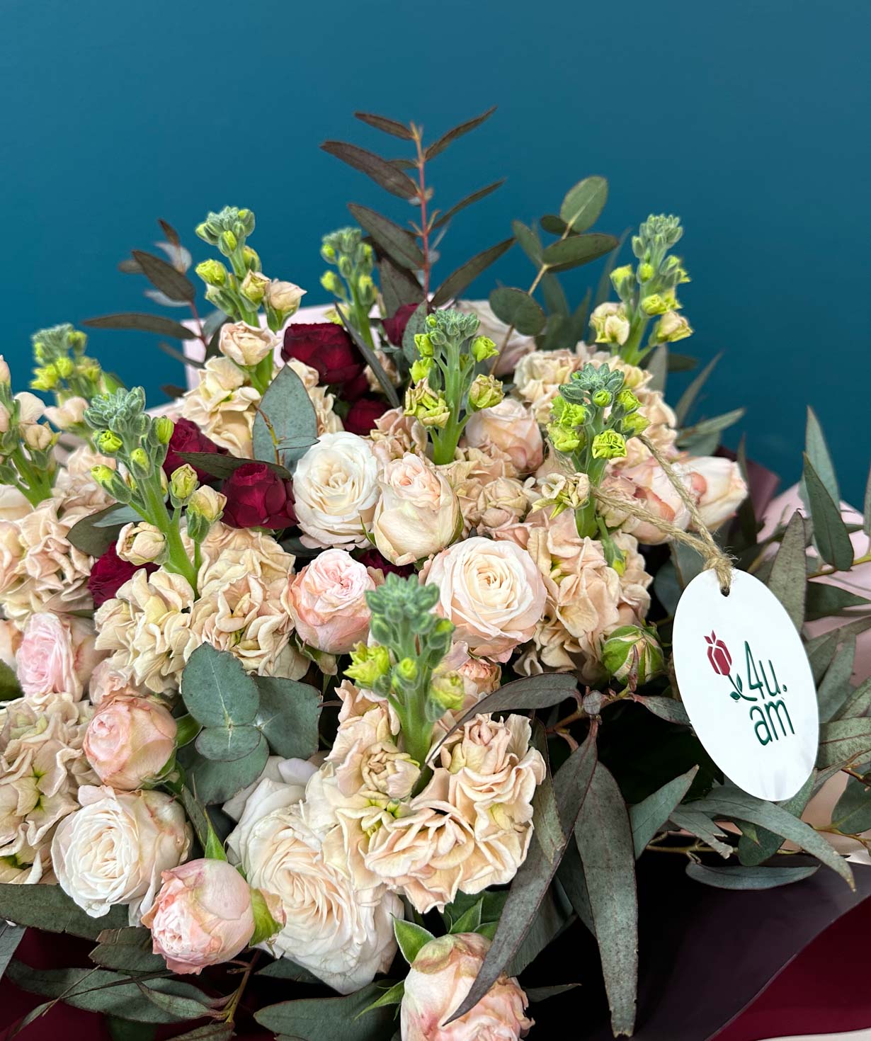 Bouquet ''Nazzano'' with roses