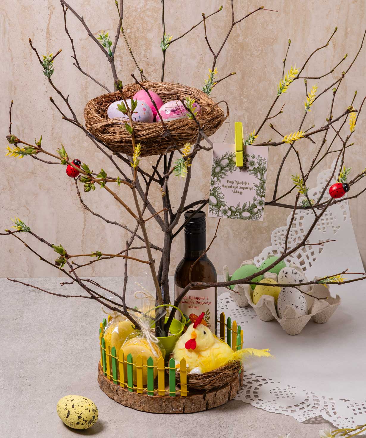 Композиция «THE BOX» Пасха №603