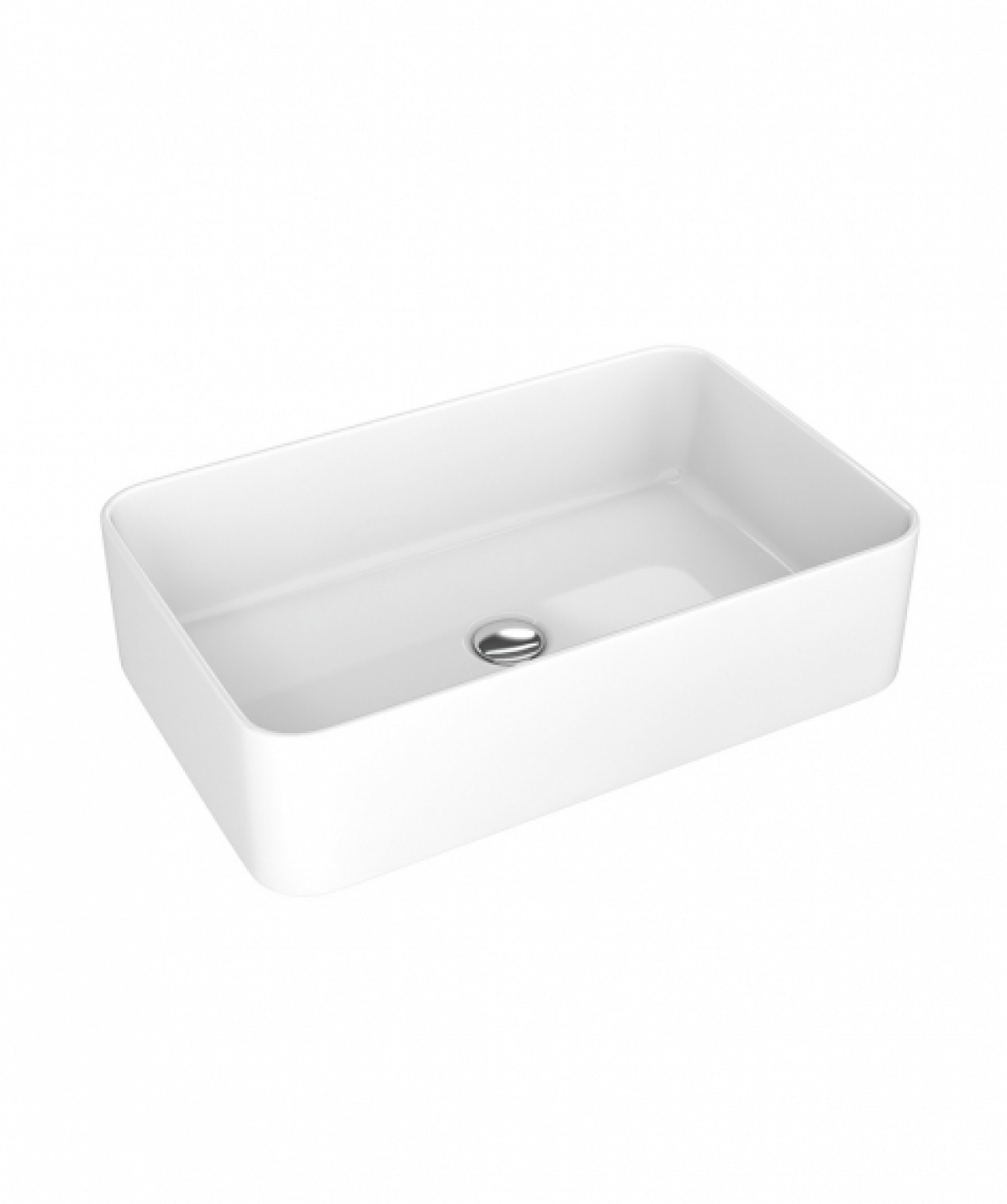 ROSA OVER COUNTER BASIN OLIMPIA 56CM WHITE