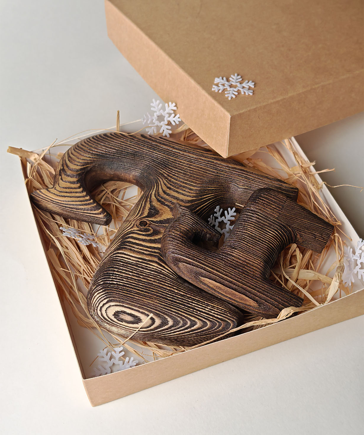 Wooden decorative horses №2