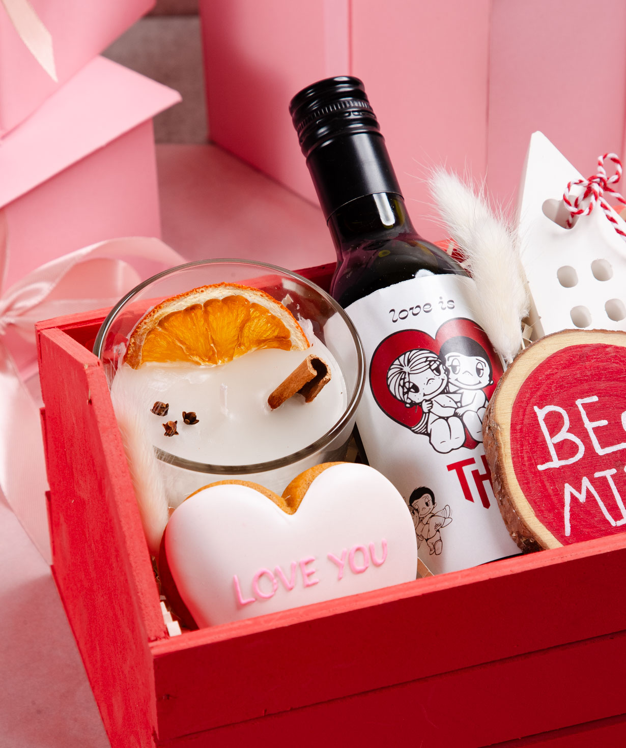 Gift box «THE BOX» Love You №482