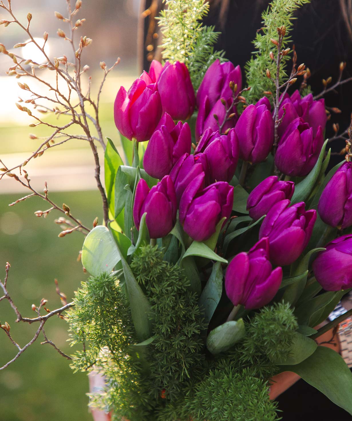 Bouquet «Jersey» with tulips