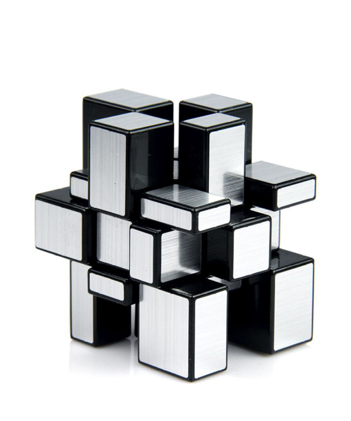 Зеркальный кубик. Креативный куб. Головоломка куб фикс. Silver Cube. Silver Cube Puzzle.