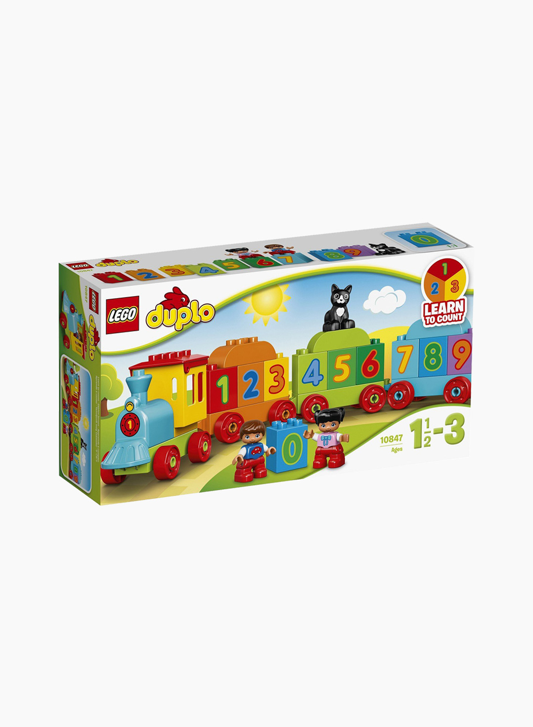 Lego Duplo Конструктор Поезд Считай и играй
