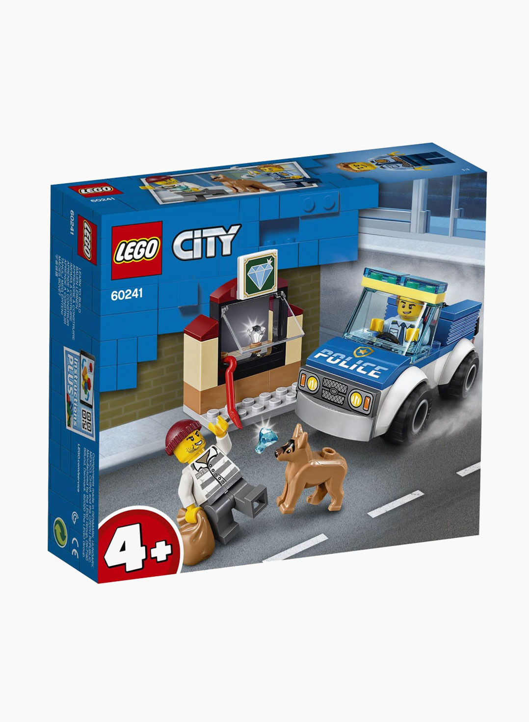 Lego City Конструктор Полицейский отряд с собакой