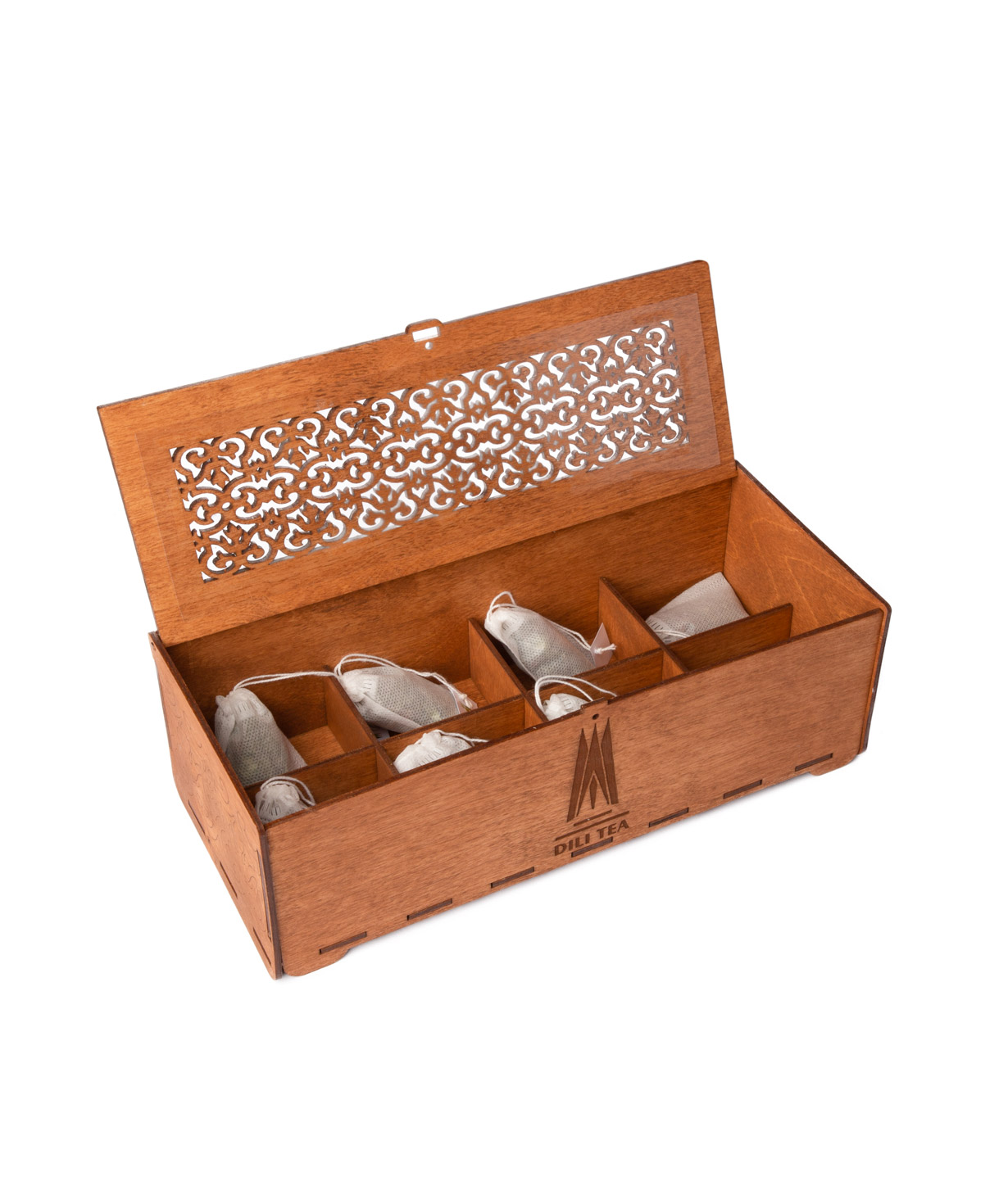Чай `Dilli Tea` в деревянной коробке №6