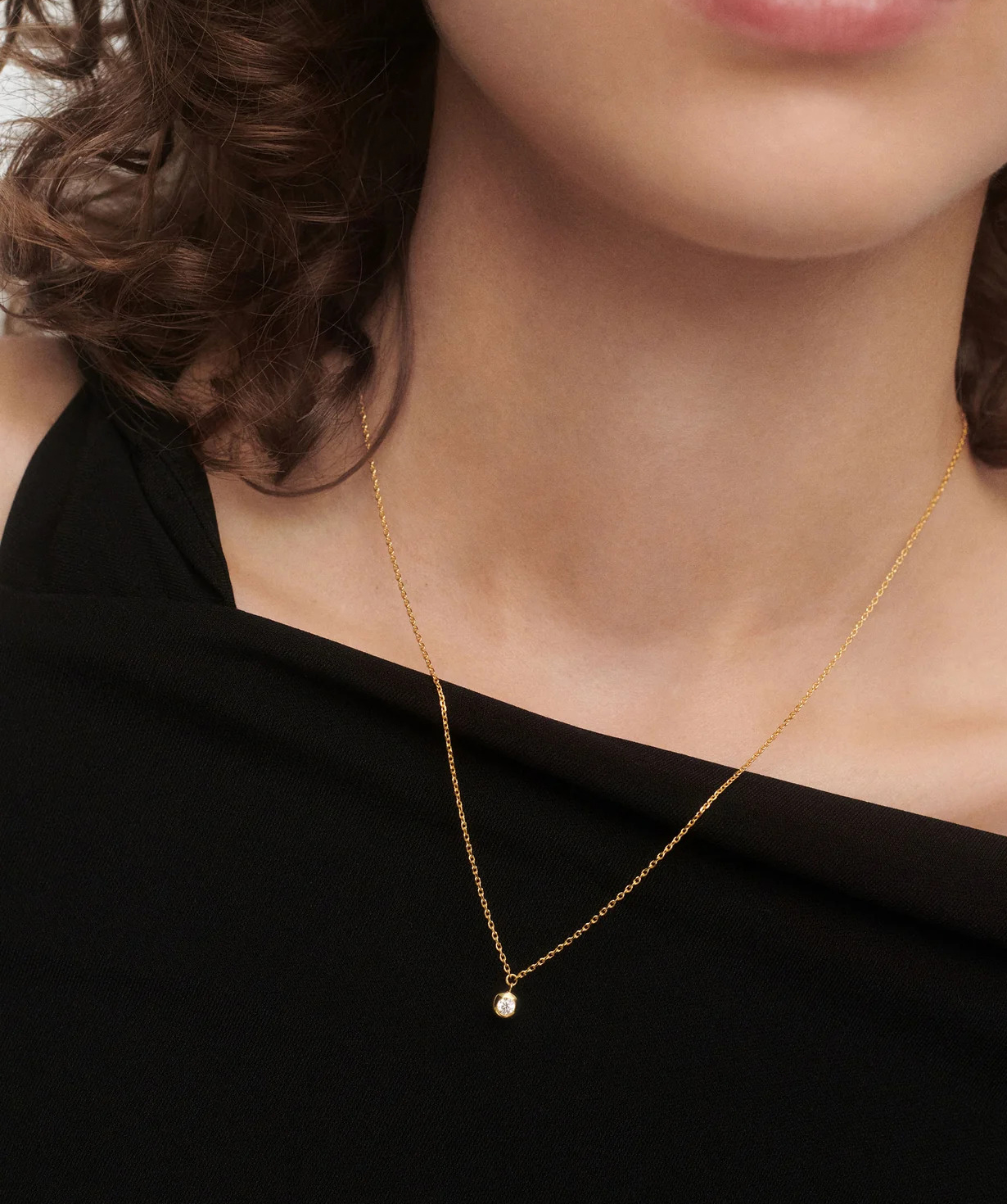 Silver necklace «PDPAOLA» CO01-869-U